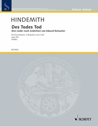 Paul Hindemith - Des Todes Tod