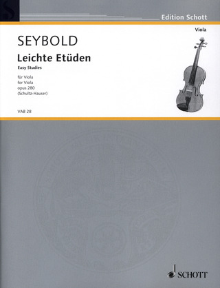 Arthur Seybold: Leichte Etüden op. 280