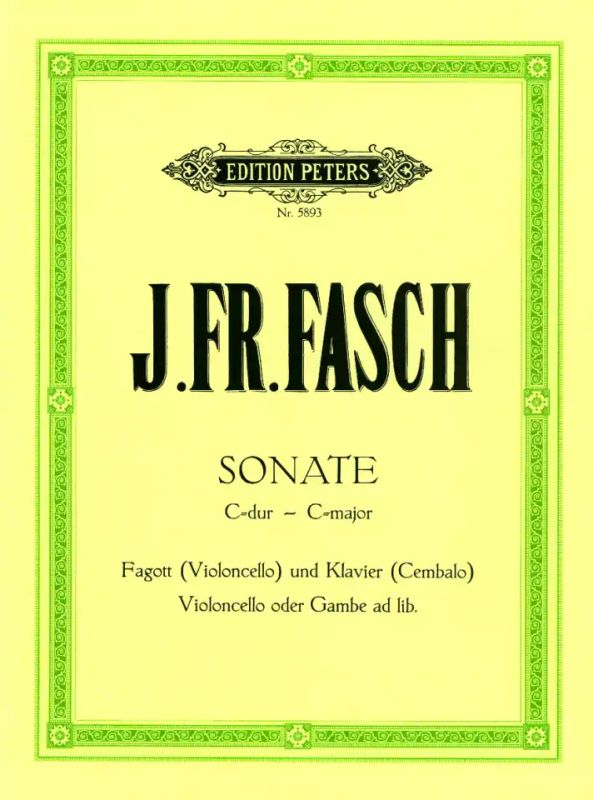 Johann Friedrich Fasch - Sonate C-Dur