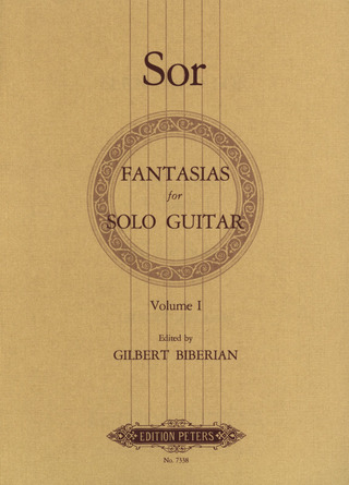 Fernando Sor - Fantasien für Gitarre, Band 1