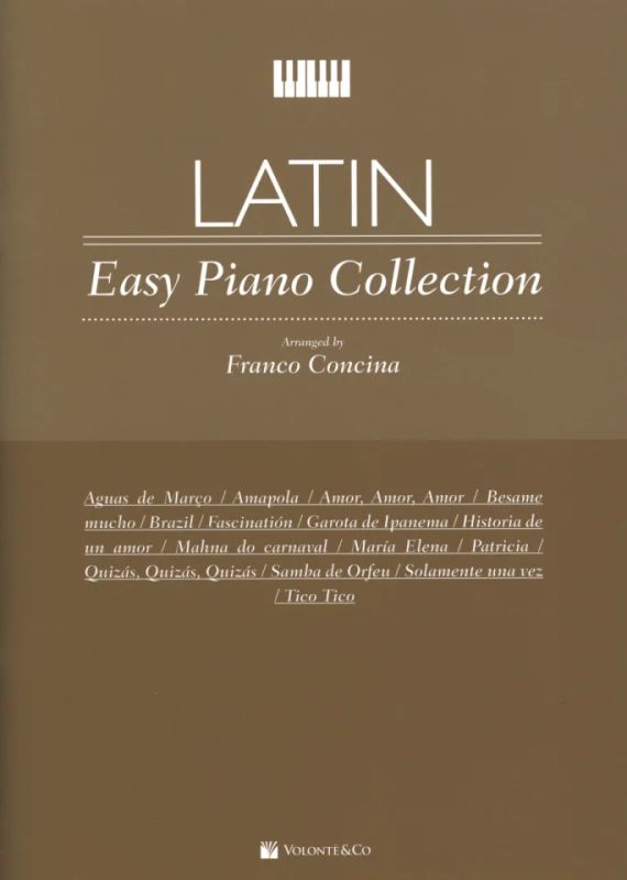 Franco Concina - Primi Tasti Latin - easy Piano Collection