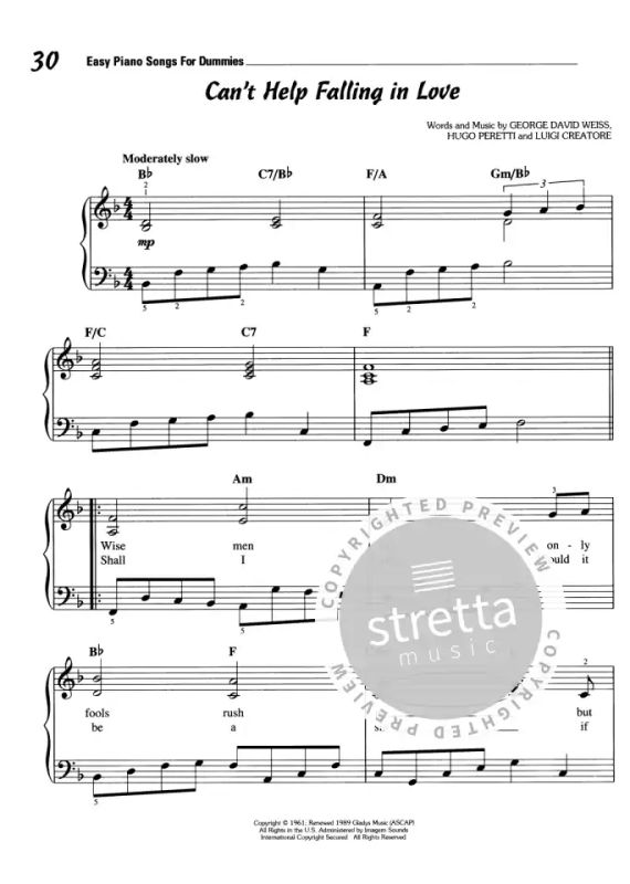 ourselves cinema projector Easy Piano Songs for Dummies | buy now in the Stretta sheet music shop.