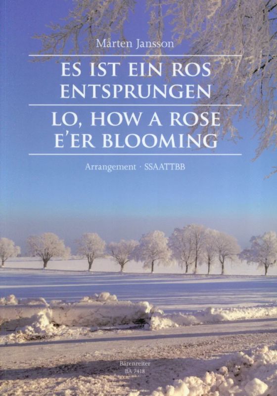 Mårten Jansson - Lo, How a Rose E'er Blooming