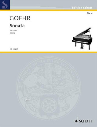 Alexander Goehr - Sonata in one movement op. 2