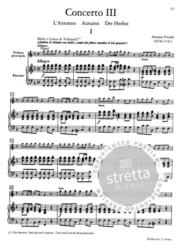 Antonio Vivaldi - Les quatre saisons op. 8/1–4