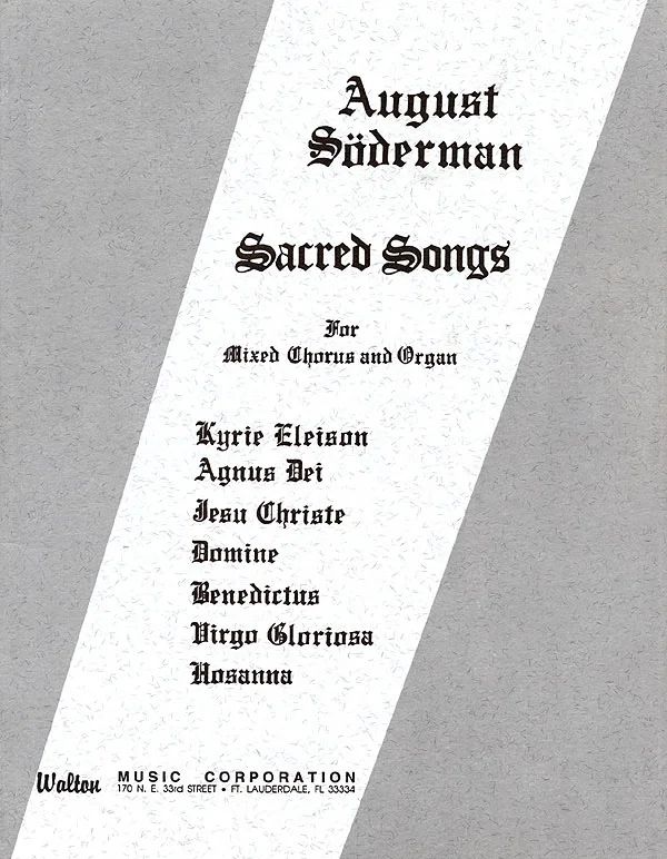 Johan August Söderman - Sacred Songs (Collection)