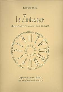 Georges Migot - Zodiaque No.07 Le Lion Piano