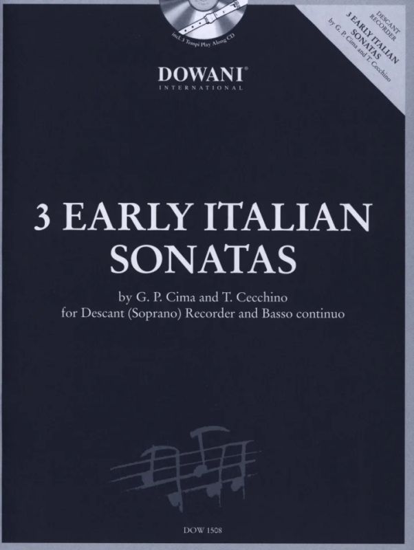 Giovanni Paolo Cima - 3 Early Italian Sonatas