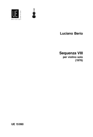 Luciano Berio: Sequenza VIII für Violine (1976)