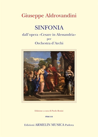 Giuseppe Aldrovandini - Sinfonia dall'opera «Cesare in Alessandria».