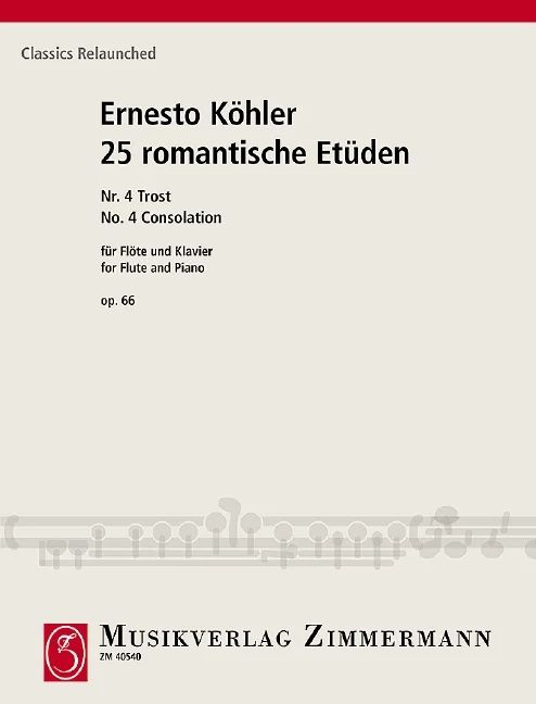 Ernesto Köhler - Consolation op. 66/4
