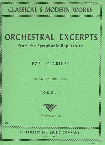 Orchestral Excerpts Vol.Viii