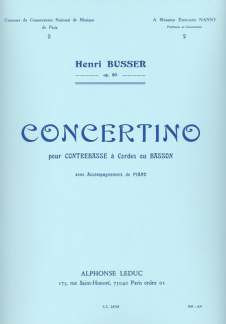 Henri Büsser - Concertino Op. 80