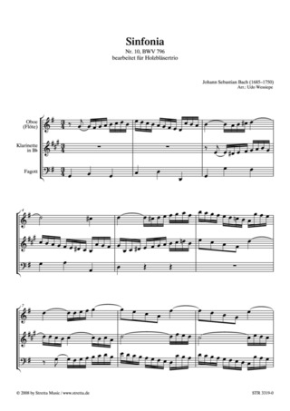 Johann Sebastian Bach - Sinfonia 10