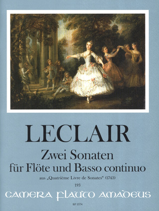 Jean-Marie Leclair - 2 Sonaten (Quatrieme Livre De Sonates)