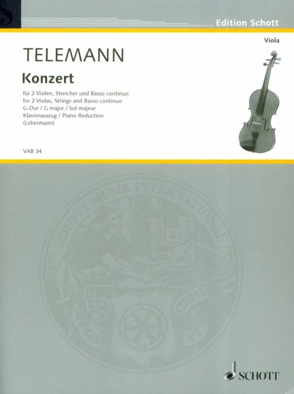 Georg Philipp Telemann - Konzert  G-Dur