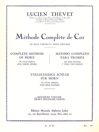 Complete Method of Horn (Volume 2)
