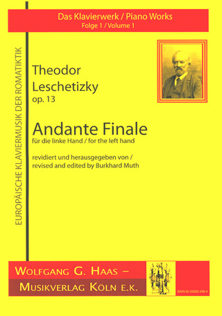Theodor Leschetizky - Andante Finale op. 13