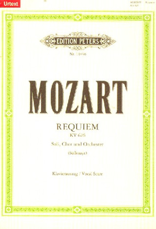 MOZART – Haftnotizblock "Requiem"