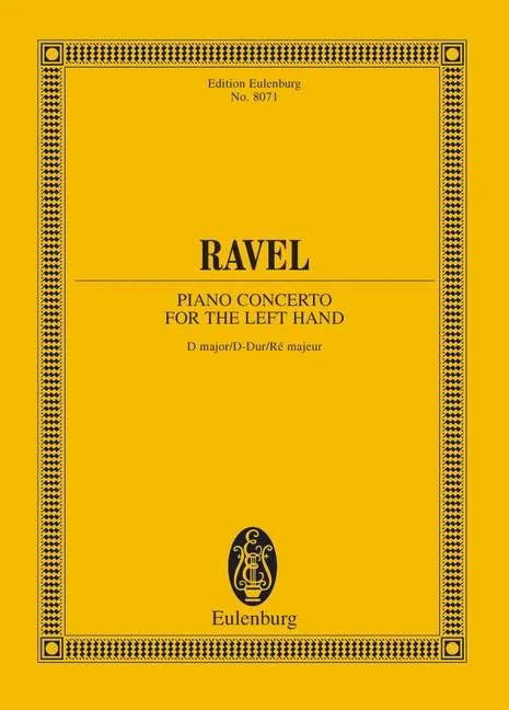 Maurice Ravel - Piano Concerto for the Left Hand D major