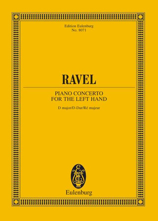 Maurice Ravel - Klavierkonzert für die linke Hand D-Dur