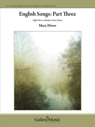 Mary Howe - English Songs, Part III