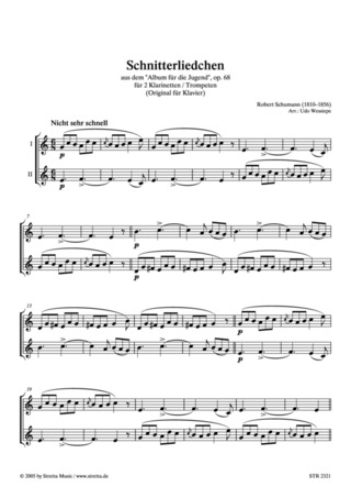 Robert Schumann - Schnitterliedchen