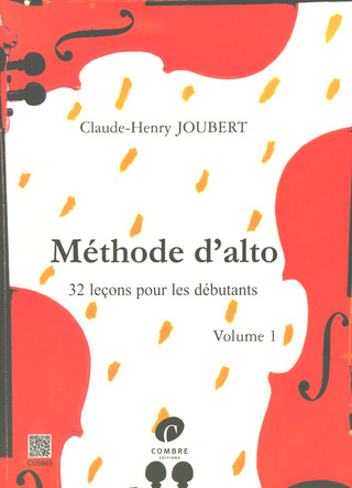 Claude-Henry Joubert - Méthode d'alto 1