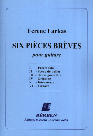 Ferenc Farkas - 6 pièces brèves