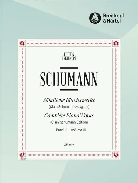 Robert Schumann - Complete Piano Works 3