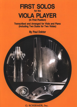 Paul Doktor - First Solos for the Viola Player