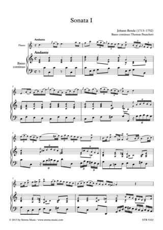 Johann Benda: Sonata I