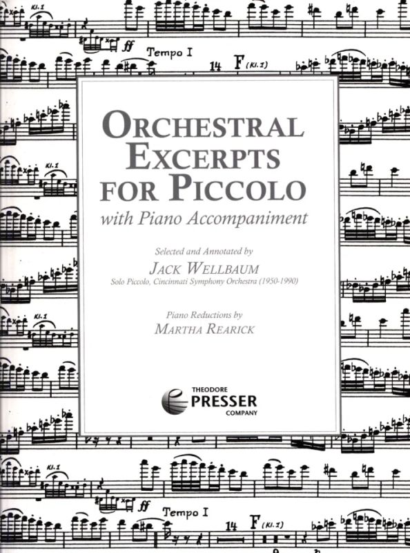 Orchestral Excerpts for Piccolo