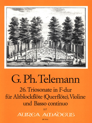 Georg Philipp Telemann: Triosonate 26 F-Dur Twv 42:F6