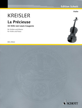 Fritz Kreisler - La Précieuse im Stile von Louis Couperin