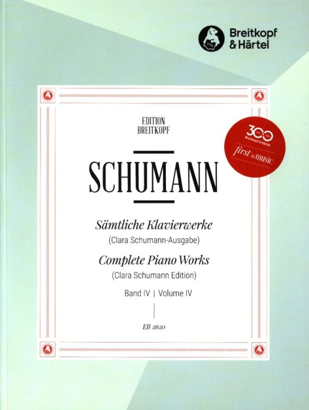 Robert Schumann - Complete Piano Works 4