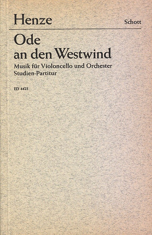 Hans Werner Henze - Ode an den Westwind