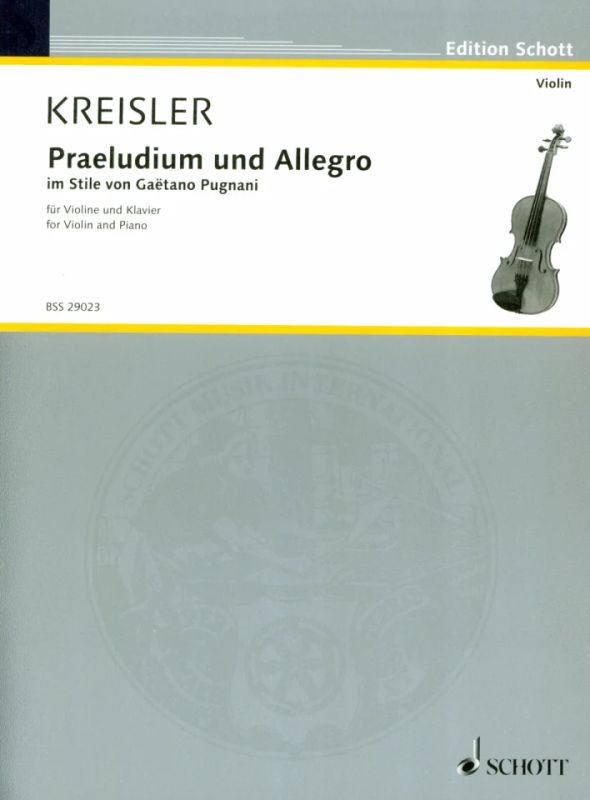 Fritz Kreisler - Praeludium und Allegro (0)