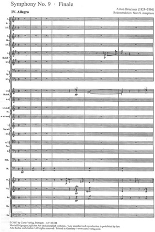 Anton Bruckner: Finale zur 9. Sinfonie WAB 109, 4
