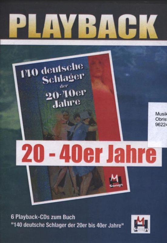 140 deutsche Schlager der 20-40er Jahre