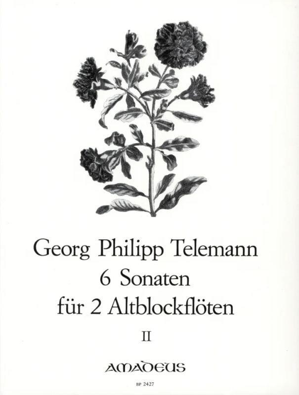 Georg Philipp Telemann - 6 Sonaten Op 2 Bd 2