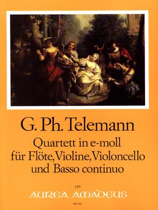 Georg Philipp Telemann - Quartett E-Moll Twv 43:E2