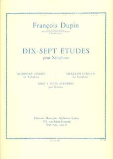 François Dupin - 17 Etüden für Xylophone
