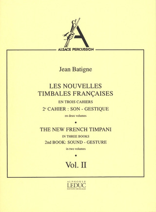 Jean Batigne - Les nouvelles timbales françaises 2