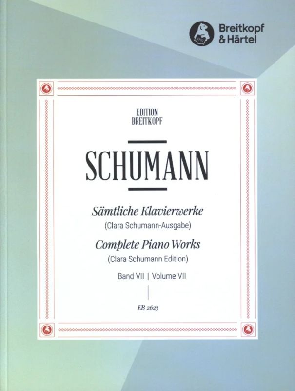 Robert Schumann - Complete Piano Works 7