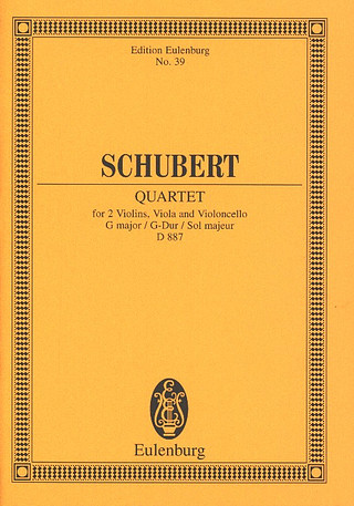 Franz Schubert - Streichquartett  G-Dur op. 161 D 887