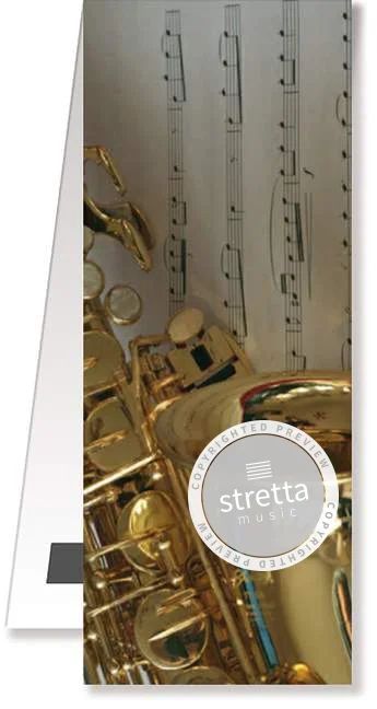 Bookmarks magnetic - Saxophone/Sheetmusic