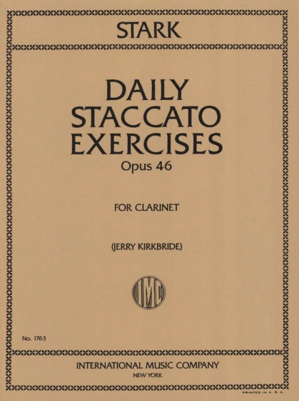 Robert Stark - Daily Staccato Exercises Opus 46 (J. Kirkbride)
