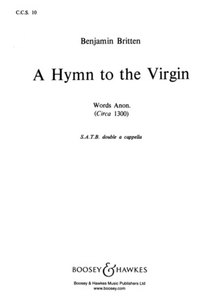 Benjamin Britten: A Hymn to the Virgin