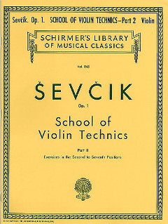 Otakar Ševčík - School of Violin Technics, Op. 1 - Book 2